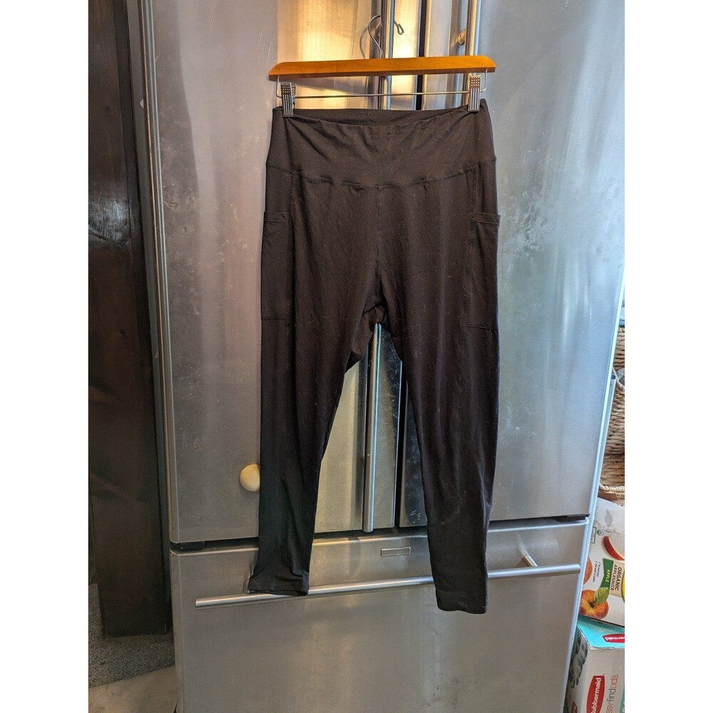 Black soft Aerosoles Side pockets sport leggings sz small
